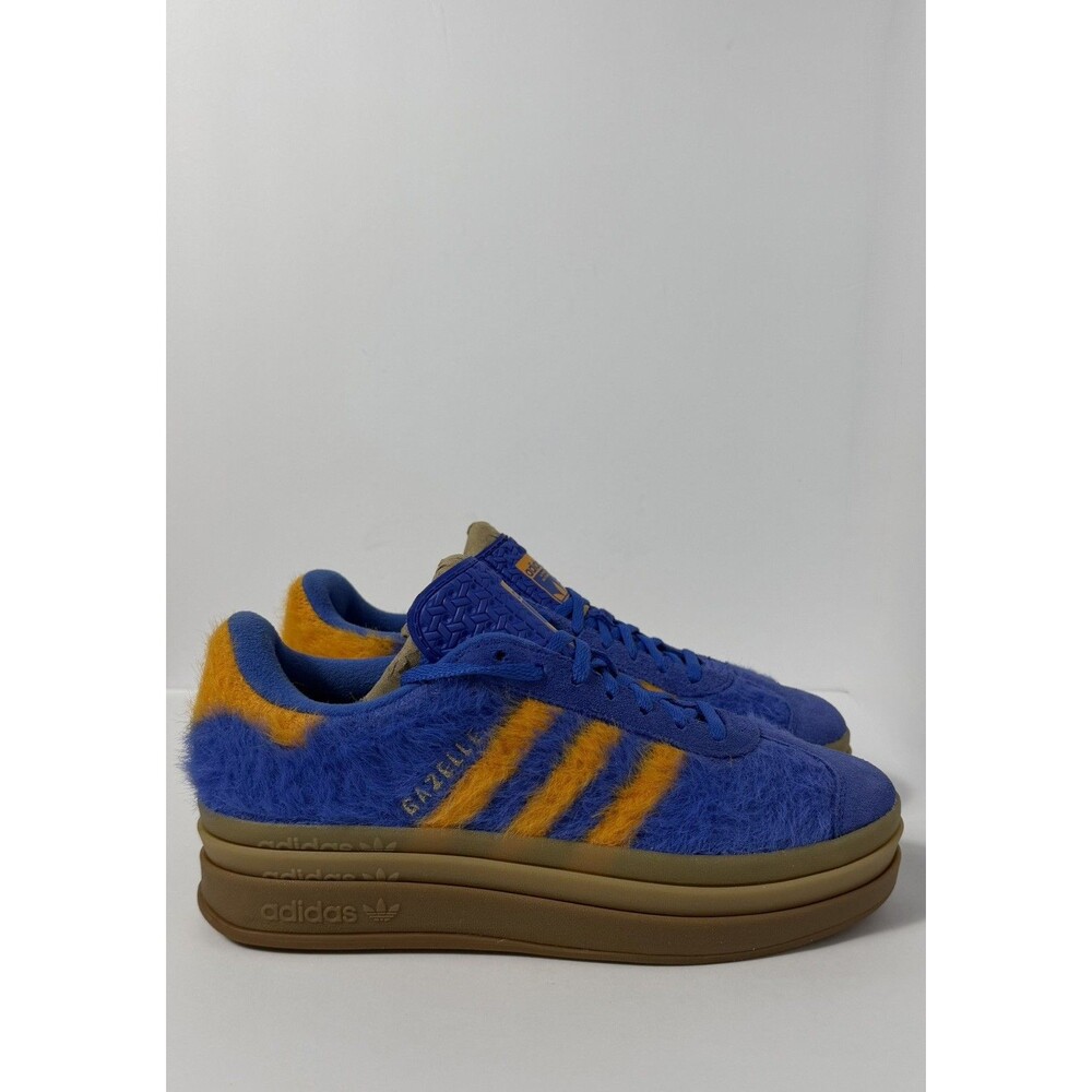 adidas Gazelle Bold  Womens Blue Sneakers Casual Shoes JS3906